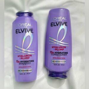L'Oreal Elvive Hyaluron Plump Hydrating  Shampoo and Conditioner Set